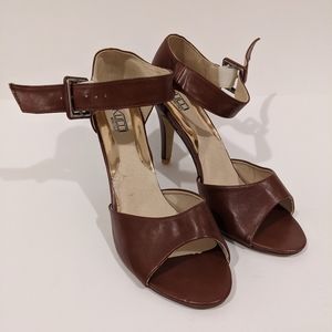 Classic brown heels - brand new with original box